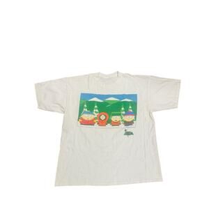 Vintage South Park Character T-Shirt – White